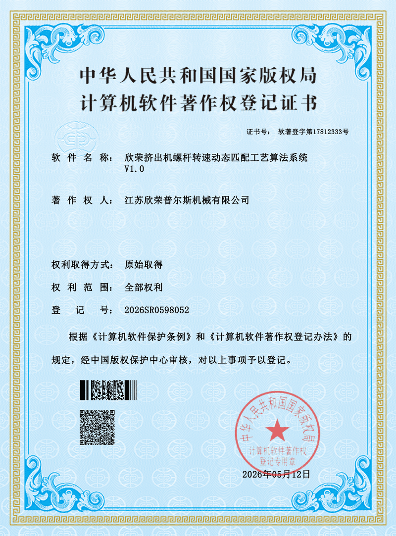 XinRong Certificate