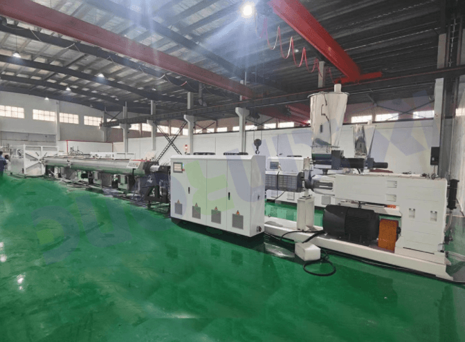 The key factors affecting the production output of plastic pipe extrusion lines — image 1