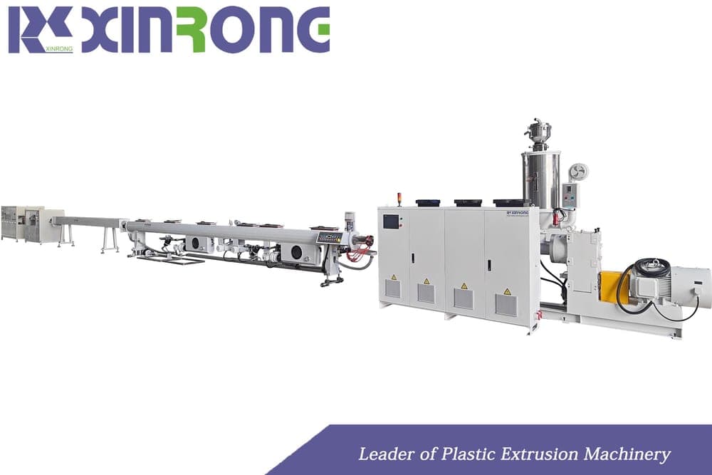 Complete PPR pipe extrusion production line