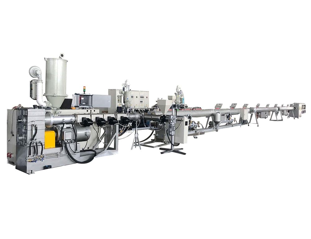Complete PPR pipe extrusion production line
